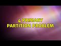 Ubuntu: 4 primary partition problem