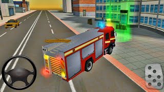 Fire Truck Driving Simulator 2020 - NY City FireFighter Emergency Services #5 - Android GamePlay