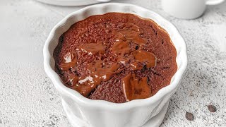 SOUFFLE FLAVORED BAKED OAT RECIPE | FLOURLESS, FAT-FREE CHOCOLATE SOUFFLE | VIRAL TIKTOK