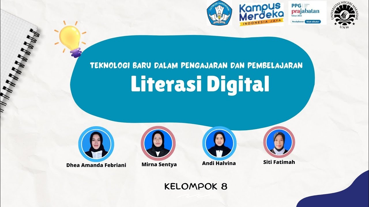 Modul Ajar Literasi Digital Kelompok 8 - YouTube