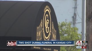 Two shot near Kansas City funeral home, police say