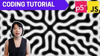 p5.js Coding Tutorial | Reaction Diffusion