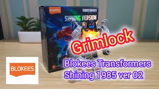 Another unboxing Transformers Blokees Shining 1985 ver02. Grimlock