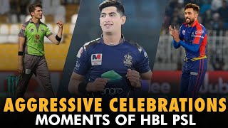 Aggressive Celebrations Of PSL | M. Amir x Shaheen Afridi x Naseem Sha | HBL PSL | MB2T