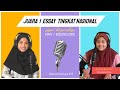 JUARA 1 ESSAY TINGKAT NASIONAL