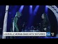 louisville fan sings with disturbed at louder than life