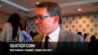 Rob Thomas iZOMBIE Interview San Diego Comic Con 2014