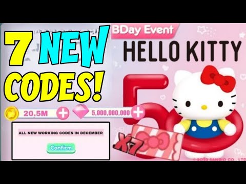 NEW ALL WORKING CODES FOR MY HELLO KITTY CAFE 2023 DECEMBER - ROBLOX MY HELLO KITTY CAFE CODES