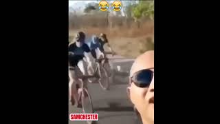 This video is officially fu*cking funny !😂👌 | دوچرخه سوار عجب حرکت سمی زد 😂😂