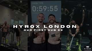 HYROX LONDON | OUR FIRST SUB 60