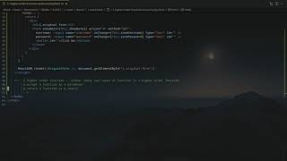 React Tutorial - 11.higher order function and currying