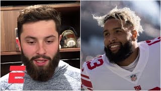 Baker Mayfield reacts to OBJ trade: 'It's an exciting time to be in Cleveland' |