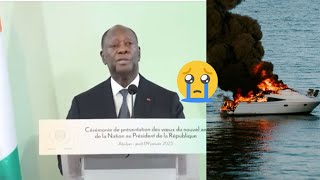 ALassane Ouattara- Clarification sur le navire chargé de nitrate d'ammonium à Abidjan😭😭