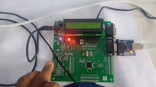 How to Program ARM7 LPC2148 | Dumping hex file to LPC2148 Using Flash Magic