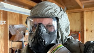 More time in grey Tychem with full CBRN gear