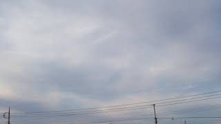 定点タイムラプス0105@群馬県前橋市07:38-17:30頃 南西の空