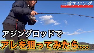 数倍面白いアジングロッドで狙う！暴れまくる、あの魚を退治出来るのか！