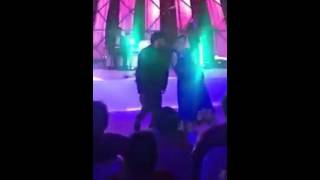 Mega star Dance at daughter sreeja wedding Reception