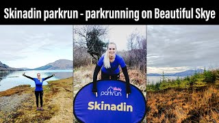 Running Skinadin parkrun on the Stunning Isle of Skye in the Hebrides, Scotland. A Top Ten parkrun!