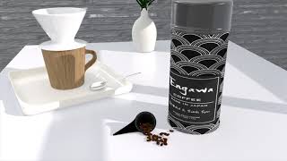 Engawa Coffee - 3D visualization Assignment2: Animated Sequence