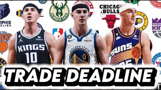 🔴 NBA Trade Deadline Livestream I Hawks, Nets, Mavericks, Hornets, Kings & more NBA Trade Rumors