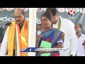 revanth reddy live dharani adalat campaign karimnagar v6 news