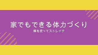 家でもできる体力づくり　ポイント解説