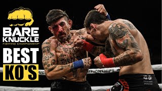 Unbelievable Knockouts! Best KO's of Bare Knuckle Fighting!