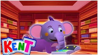 Kent The Elephant | I Love Books Song + More Nursery Rhymes & Kids Songs
