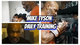 Mike Tyson Daily Training #shorts #miketyson  #boxingtraining
