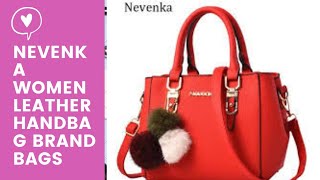 Nevenka women leather handbag brand name bag female shoulder bags