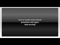 How to handle nested default parameters with object destructuring?