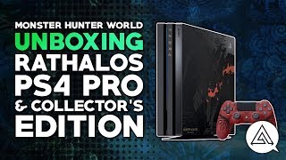 Monster Hunter World | Unboxing the Rathalos PS4 Pro \u0026 Collector's Edition