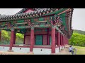 4k 철쭉 핀 문의마을 대청호 청주 lakeside folk village with azaleas slow walking korea