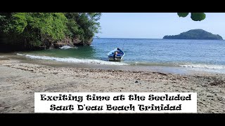 Exciting time at the Secluded Saut D'eau Beach, Trinidad