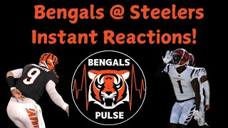 Bengals Pulse Live Instant Reactions to Week 18 against Steelers!