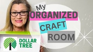 This is Why Your CRAFT ROOM Gets Cluttered (and the DOLLAR TREE solution)