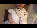 asmr 새근새근 숨소리 자는 시늉만 하려고 했는데 찐으로 자버림