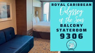 Royal Caribbean Odyssey Spectrum Ovation Anthem of the Seas Balcony Stateroom Cabin Kabine 9306