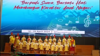 Performance TKK PENABUR Harapan Indah di BSCF 2024