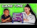 DJ and Mommy Play Connect 4 Board Games for Family Game Night!