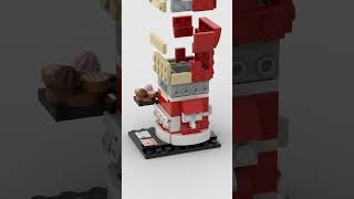 LEGO Mrs Claus 🎅 Satisfying Building Animation #shorts