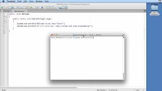 Compiling a Java Program from the Command Line (Mac)