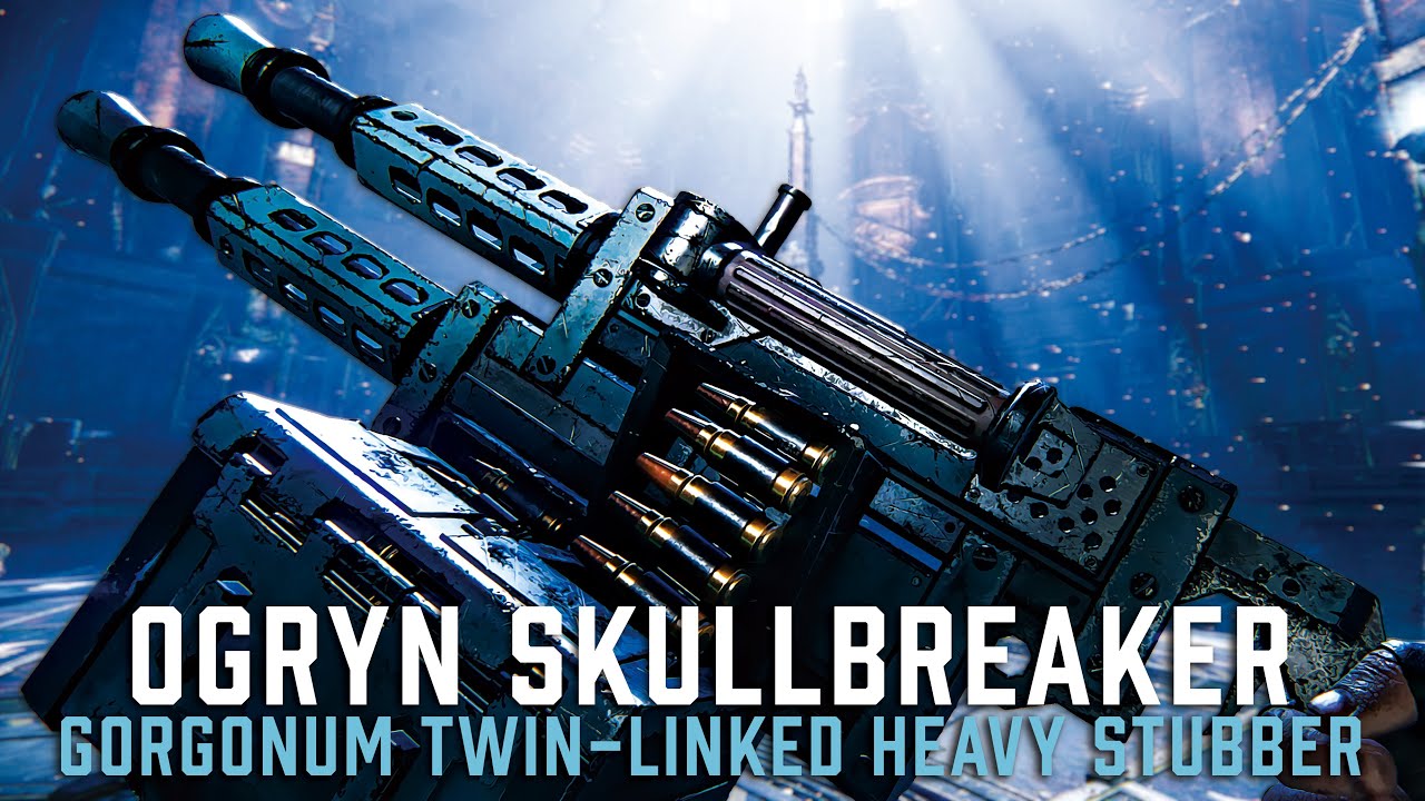 Ogryn Skullbreaker + Gorgonum Mk IV Twin-Linked Heavy Stubber ...