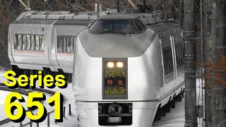 Series 651 limited express Minakami No. 91 \u0026 92