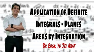 Application of Definite Integrals - Planes Areas by Integration