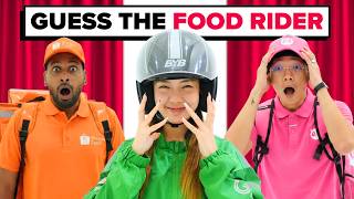 Guess the Fake Food Delivery Rider