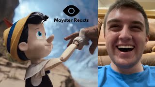 Mayster Reacts | Pinocchio (Official Trailer)