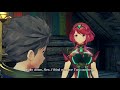 pyra almost sells her natural crystal for 60 000 gold. cutscene . xenoblade chronicles 2 .