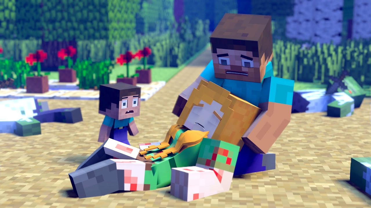 The Minecraft Life Of Steve And Alex | Hardened By Life | Minecraft ...